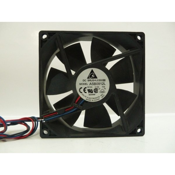 Cooling Fan, ASB0912L, DC12V 0.15A, Delta Electronic, China 